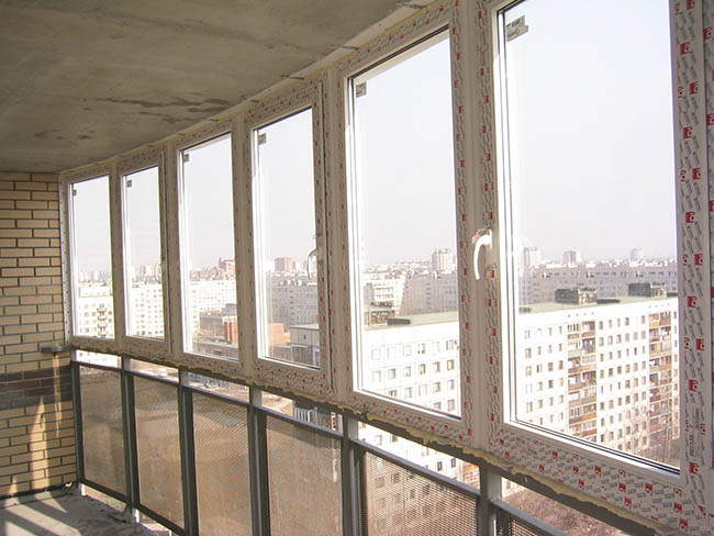Недорогое остекление общего балкона Шатура