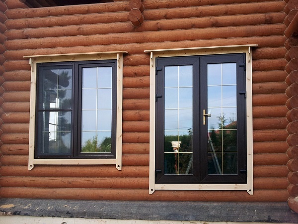 Установка пластиковых окон в деревянном доме Шатура