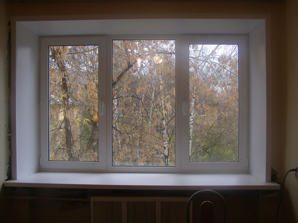 Готовые пластиковые окна для дачи и дома Шатура